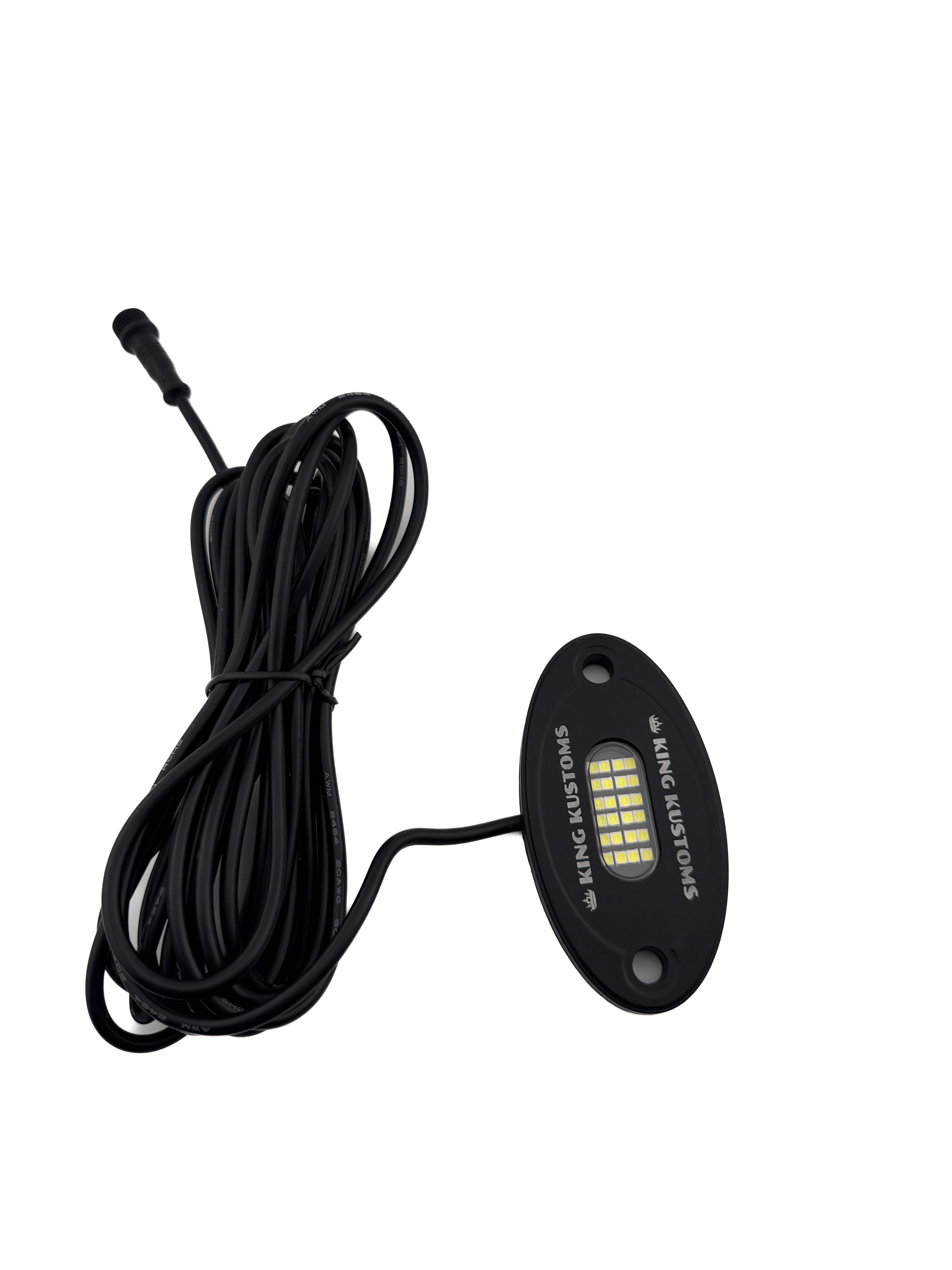 24 LED White P&P Rock Light