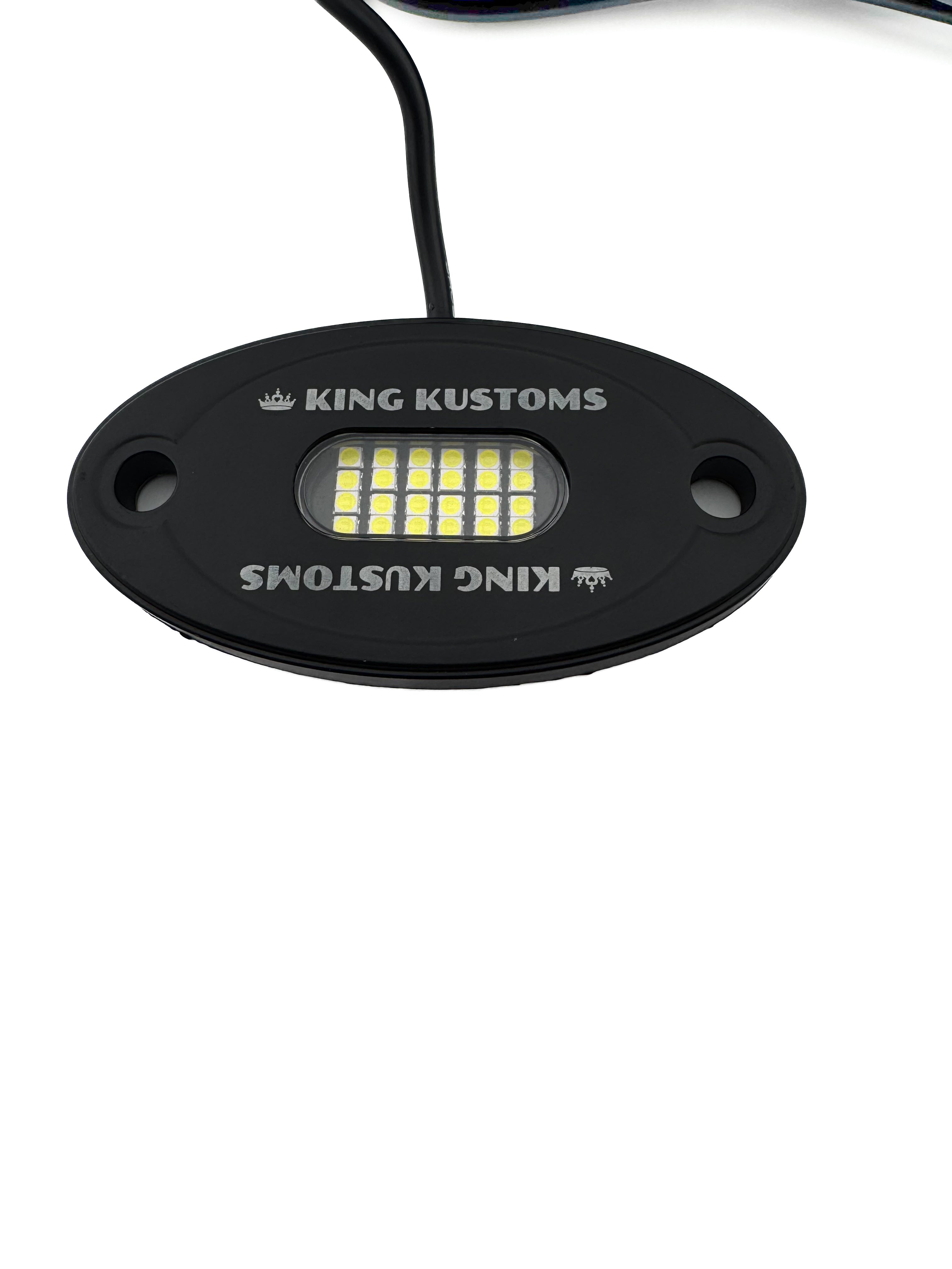 24 LED White P&P Rock Light