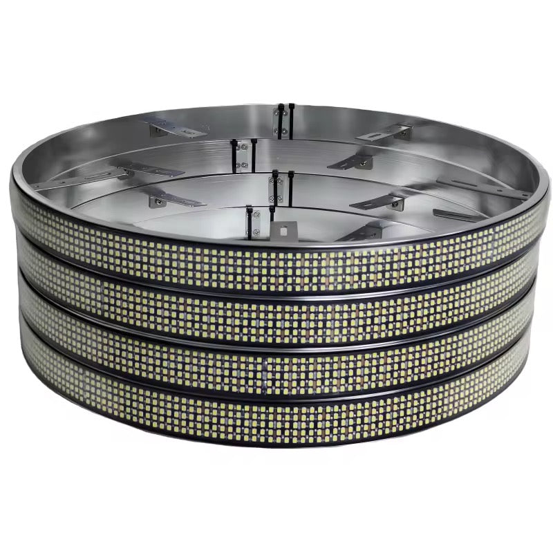 5 Row Pure White Wheel Lights