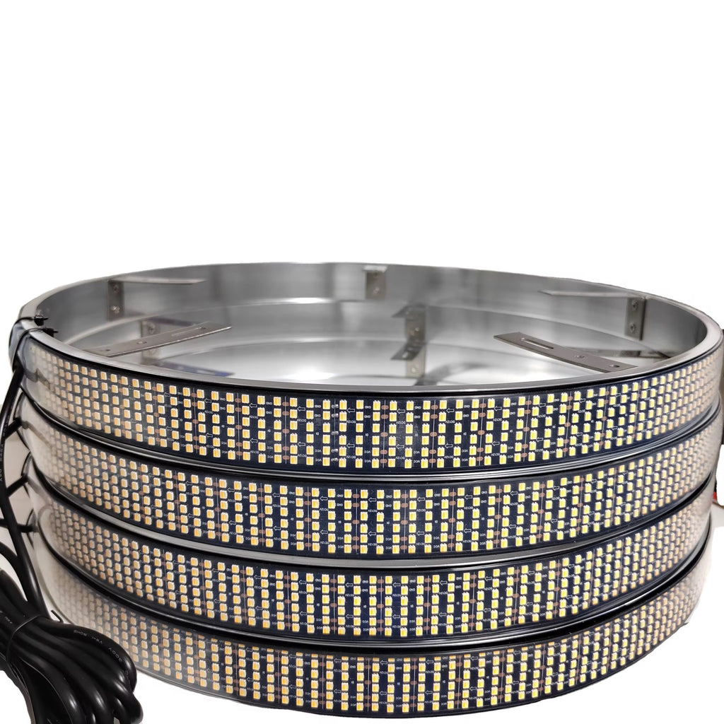 6 Row Sequential Switchback Strobe Wheel Lights
