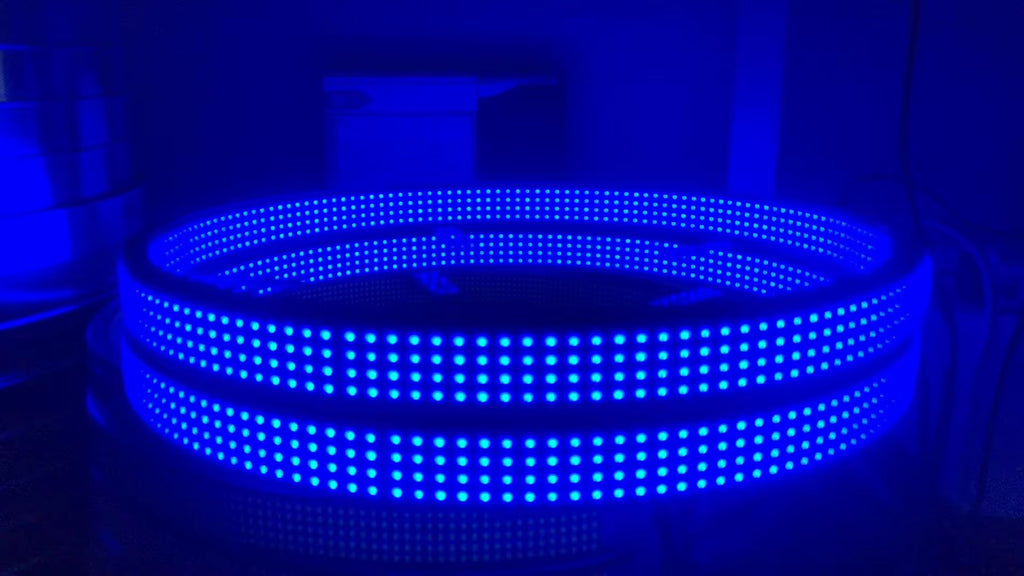 8 Row High Intensity RGBW Wheel Lights