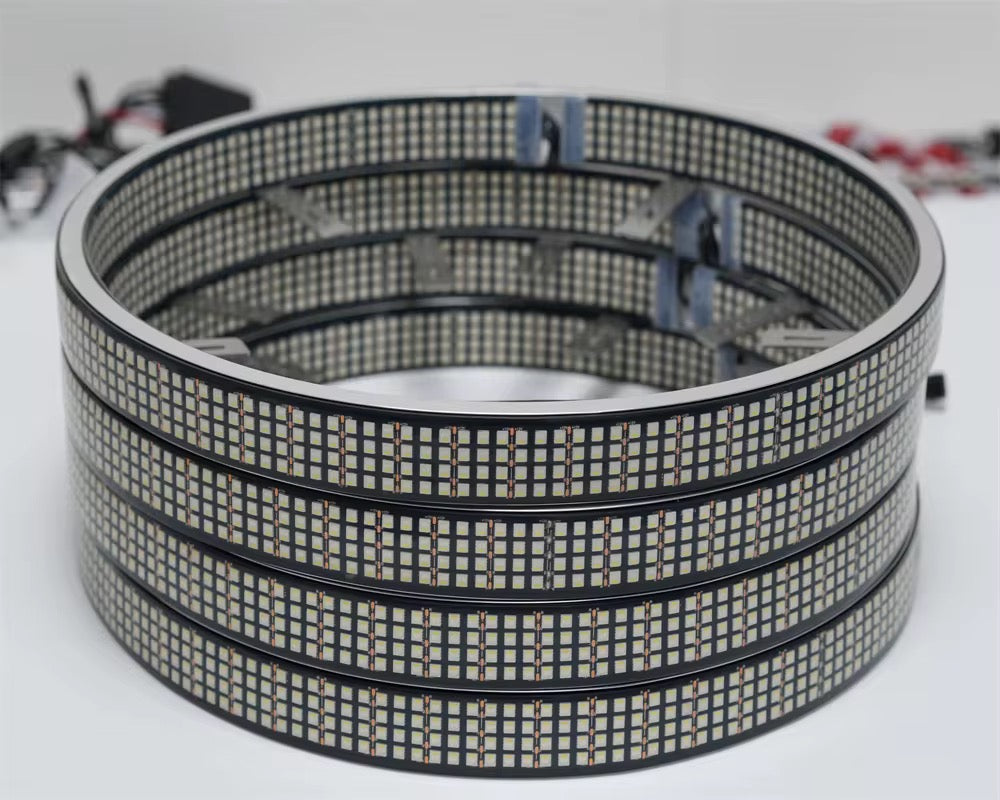 8 Row High Intensity RGBW Wheel Lights