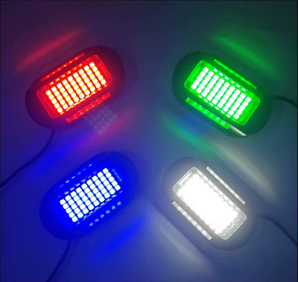 57 LED RGBW P&P Rock LIght